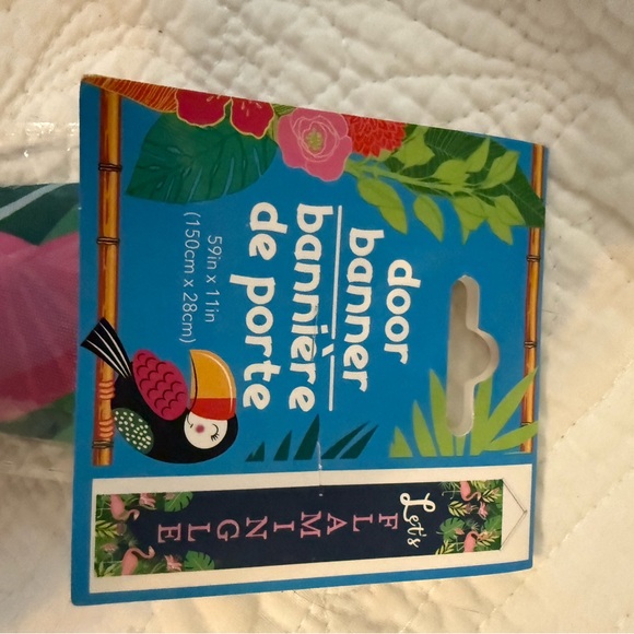 Tropical Door Banner - Picture 1 of 3